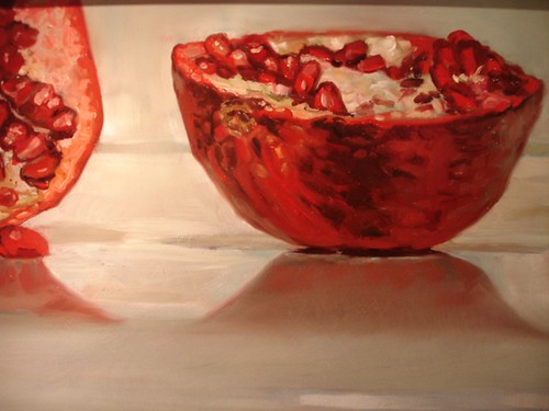Pomegranate with Reflection