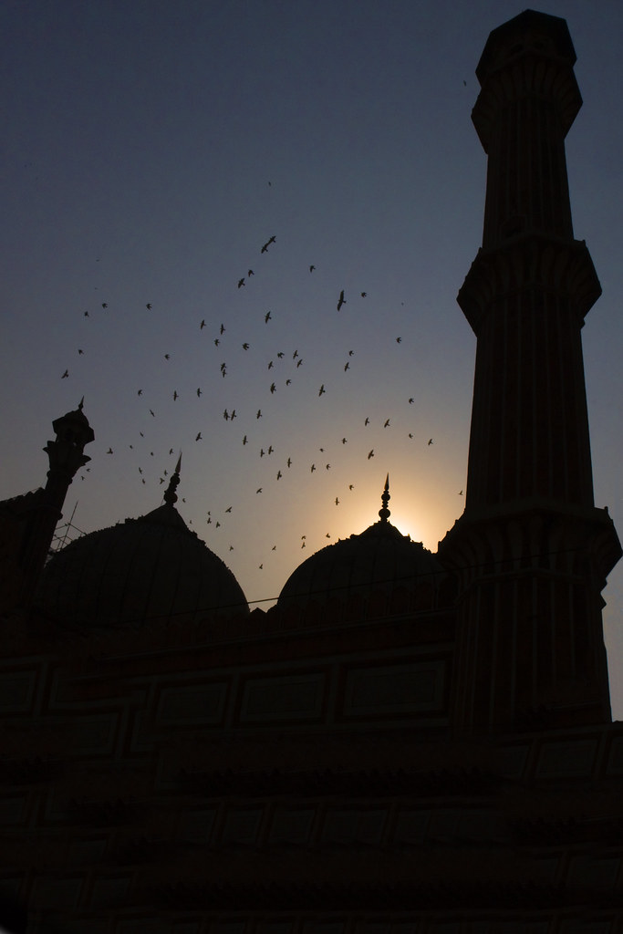 mosque silhouette by galuppi
