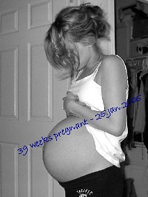 39 weeks pregnant. | by unmasked