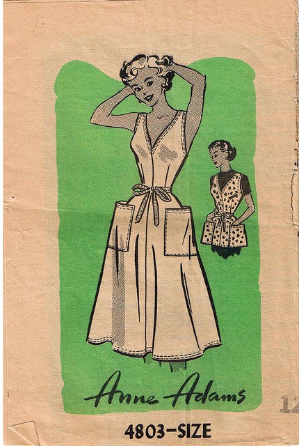 Sundress apron, 1954