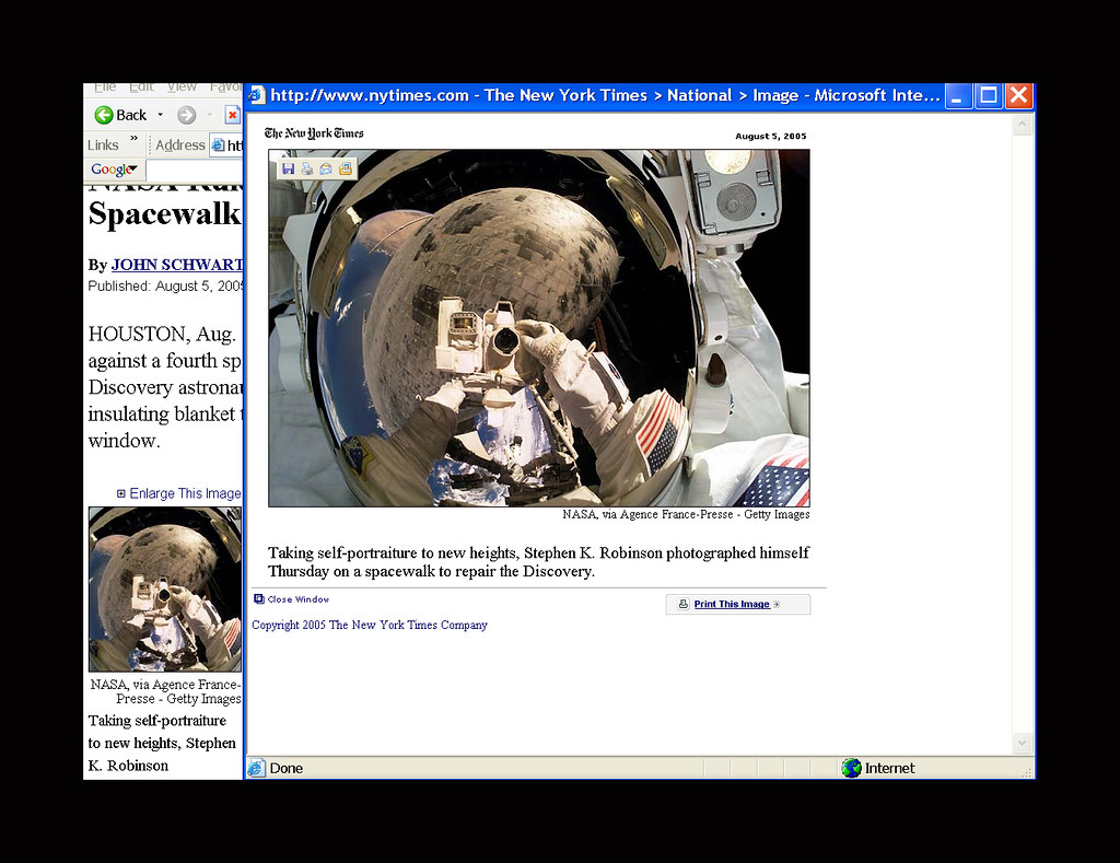 Space Blogger a fotologer in space ? | this mission has been above all, me… | Flickr