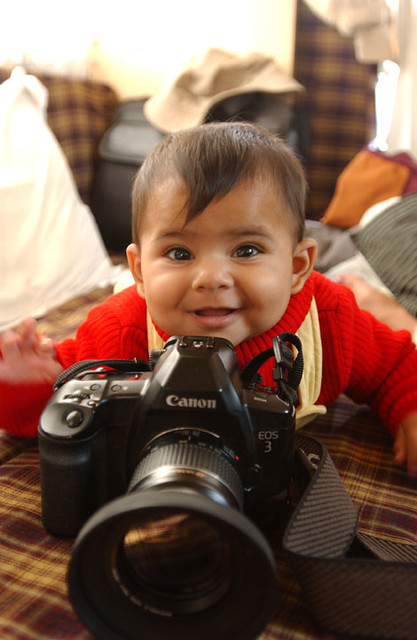 Sukhmani Camera  Buff at 7 months!