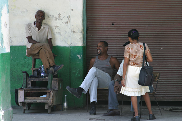 On the street in Havanna