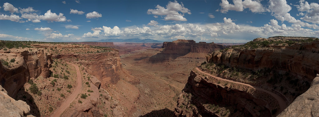 Winding Road Panorama | This is the over the cliff-edge view… | Flickr