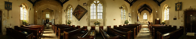 St. Andrew's Church, East Lulworth, Dorset: 360° Panorama