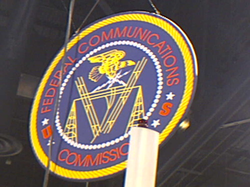 The FCC Logo is a bald eagle electrocuting itself on a power line