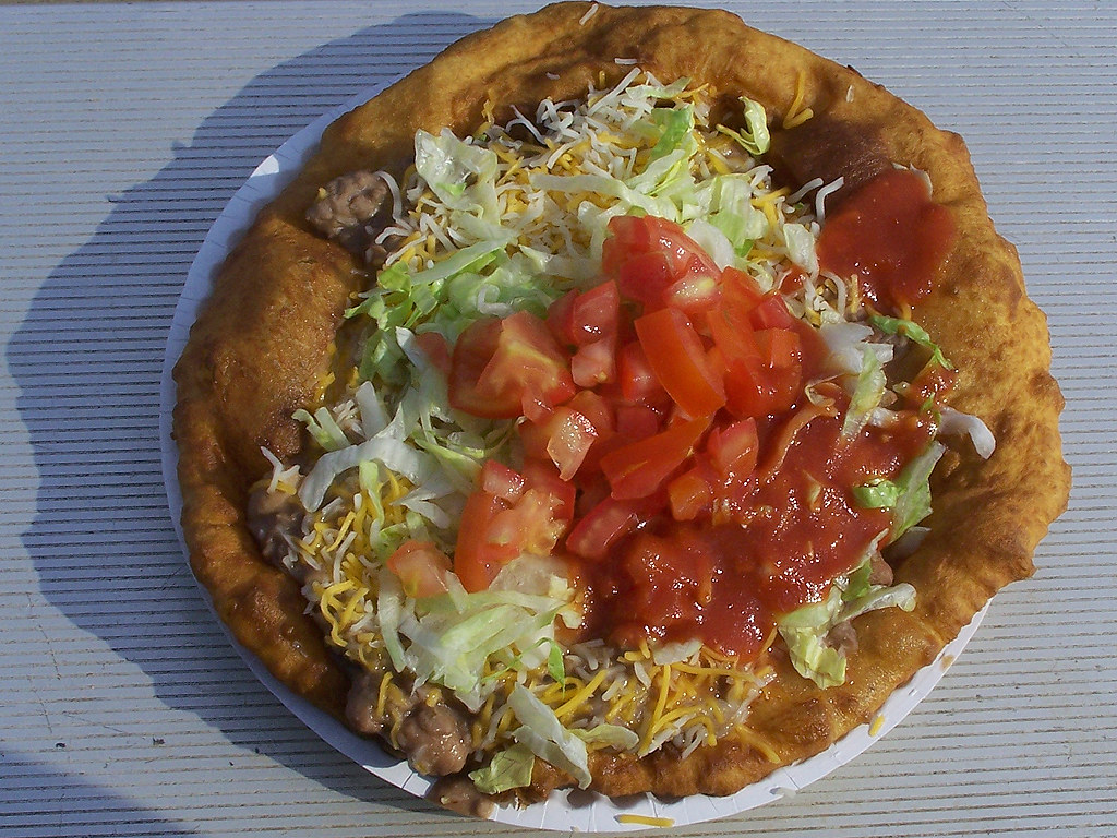 Indian Taco, what else can I say @ the Sherman Indian High School Pow Wow R...