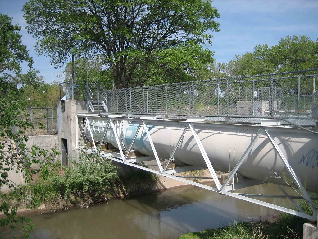Albuquerque Wastewater Treatment Plant Outfall heinemanfleck Flickr