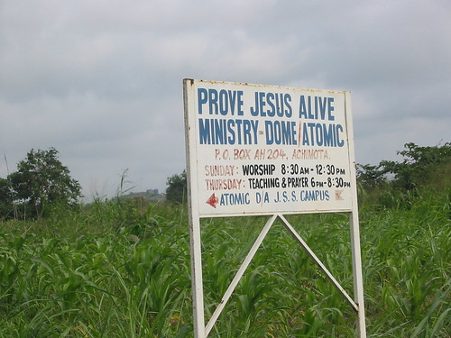 prove jesus alive ministry at Dome/Atomic