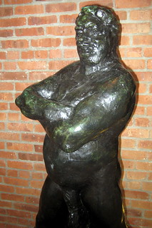 NYC: Brooklyn Museum - Auguste Rodins Naked Balzac with F 