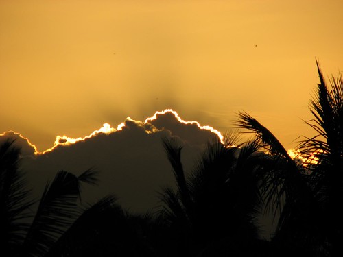 sunset clouds coimbatore