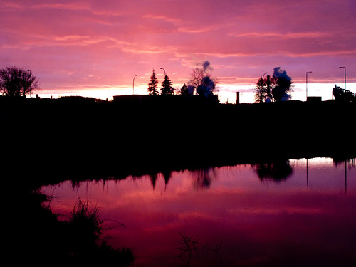 IMG_8599 by cageyj, Sunset in Veterans Park, Cloquet MNapril 2010 cloquet