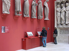 Bornes de la galerie des moulages (Cité de l'architecture et du patrimoine à Paris)