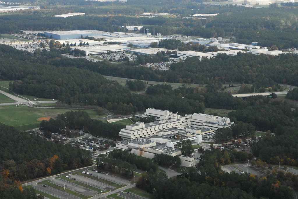 Ibm Rtp Offices IBM Main Campus Aerial | Property of the Research Triangle F… | Flickr