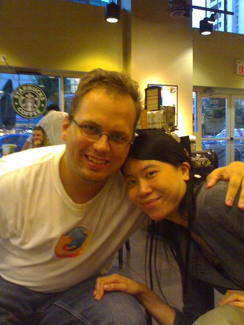 Karen and Me at Starbucks