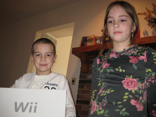 We did get a Wii after all!