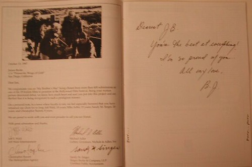 Hollywood Reporter Actual Letter to James | by hughes1953