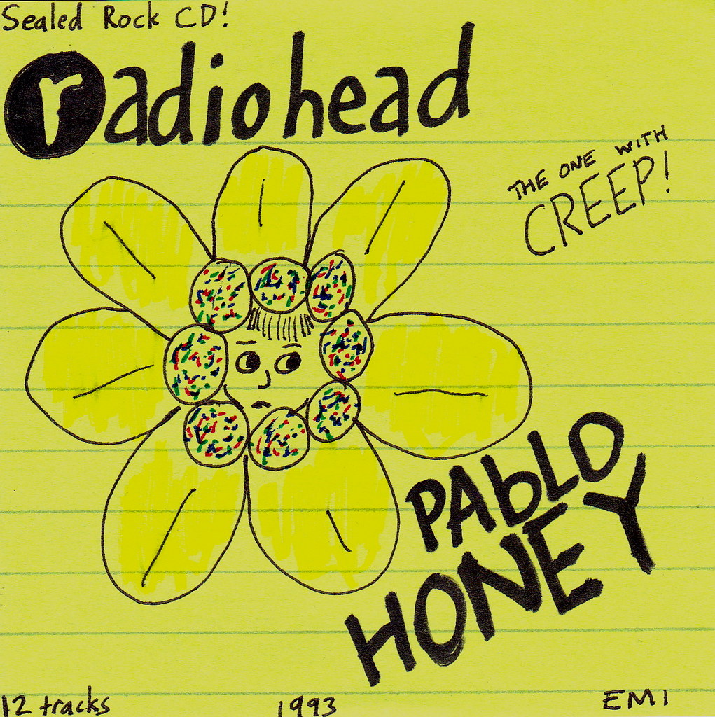 Radiohead - Pablo Honey | The blurb I put on this one might … | Flickr
