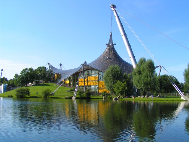 Olympic Park in Munich, Bavaria, Germany