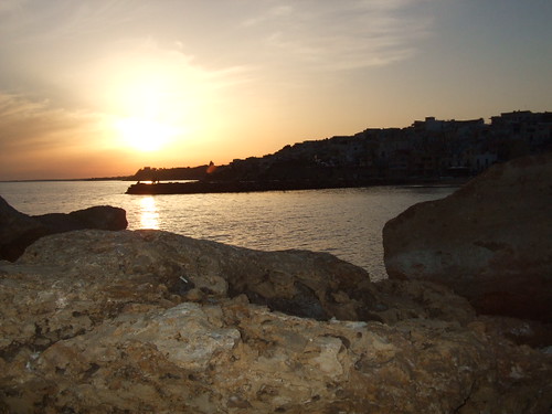 sunset sea italy europa europe italia tramonto mare sicily sicilia trapani selinunte castelvetrano