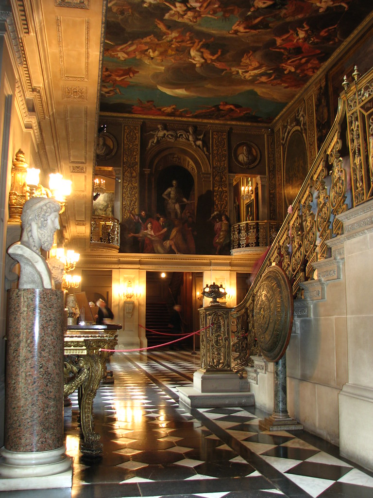 The Great Hall Chatsworth House The Upper Part Of This Ha