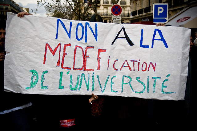 Student Demonstration (02) - 22Nov07, Paris (France)