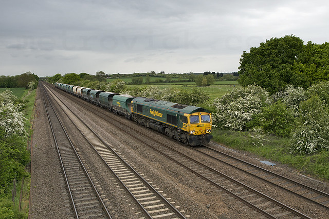 66618 on Mountsorell Gbrf to Whitemoor Yard L.D.C Gbrf at Cossington 19-May-16