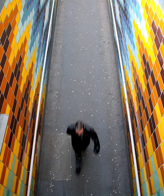 Colour Tunnel and Gum - Elephant and Castle, London