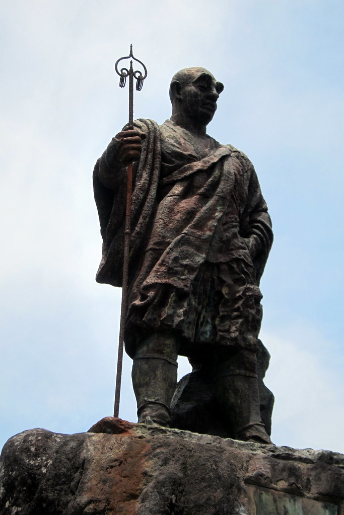 Shonin Nikkō: Shōdō Shōnin statue | This copper statue of Priest Sh… | Flickr