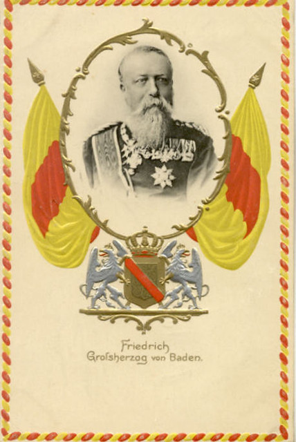 Großherzog Friedrich I. von Baden. Grand Duke of Baden