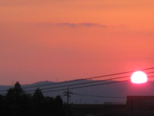 roof sunset japan landscape 日本 toyama tonami 富山 砺波