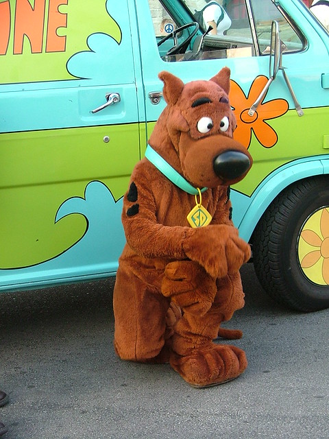 Universal Studios Orlando Florida Theme Park  and rides  Scooby Doo  dscf2564
