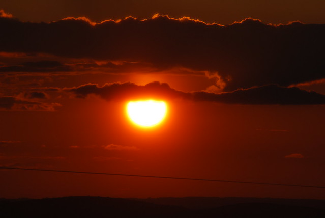 Sunset over Shillelagh