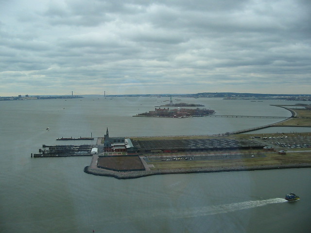 Ellis Island, the Museum and the Statue of Liberty