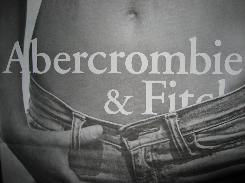 abercrombie & fitch low rise jeans