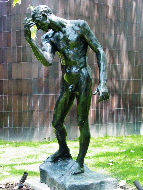 Statue of Pierre De Wissant (Nude) by Auguste Rodin