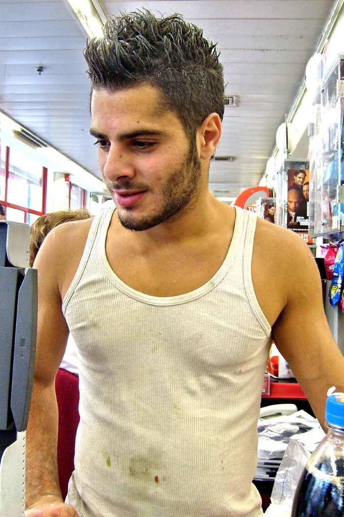 Wife  Beater  at  the  Supermarket