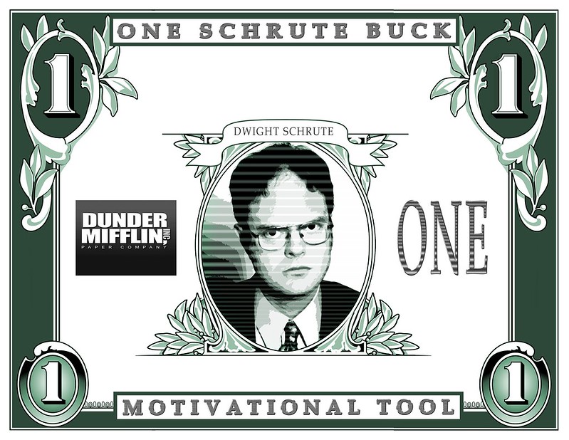 Dwight Schrute Buck: Print Your Own With This High Resolution Image
