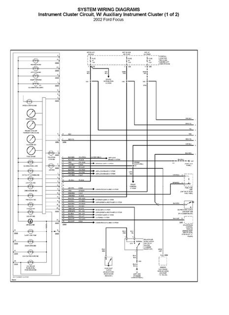 Chevy Instrument Cluster Wiring Diagram - Wiring Diagram