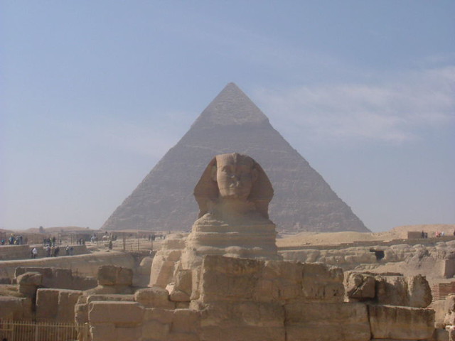 Pyramids and Sphinx, Cairo, Egypt