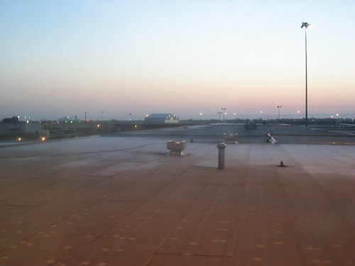 Sunrise over OKC by justinrussell, The sun rises over Oklahoma City, as seen from Will Rogers World Airportoklahoma sunrise airport okc