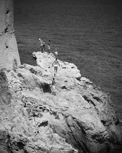 Cliff divers | Boys diving off a cliff in Bastia, Corsica | Jeremy Ung ...