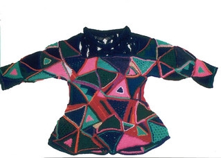 SPACE NAVIGATION | pullover Kntting triangle motifs 1991-FEB ...