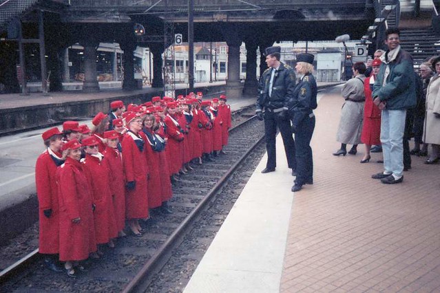 Protesting Train Workers (1992)