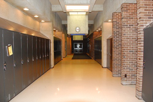 Fine Arts Building hallway, U of A