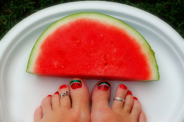 365-161 What-A-Melon Toes