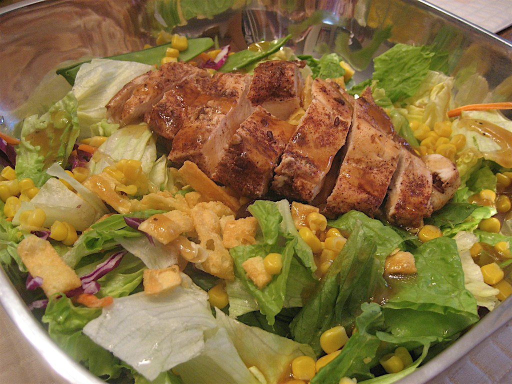 Asian Chicken Salad | Asian chicken salad: Blackened chicken… | Flickr