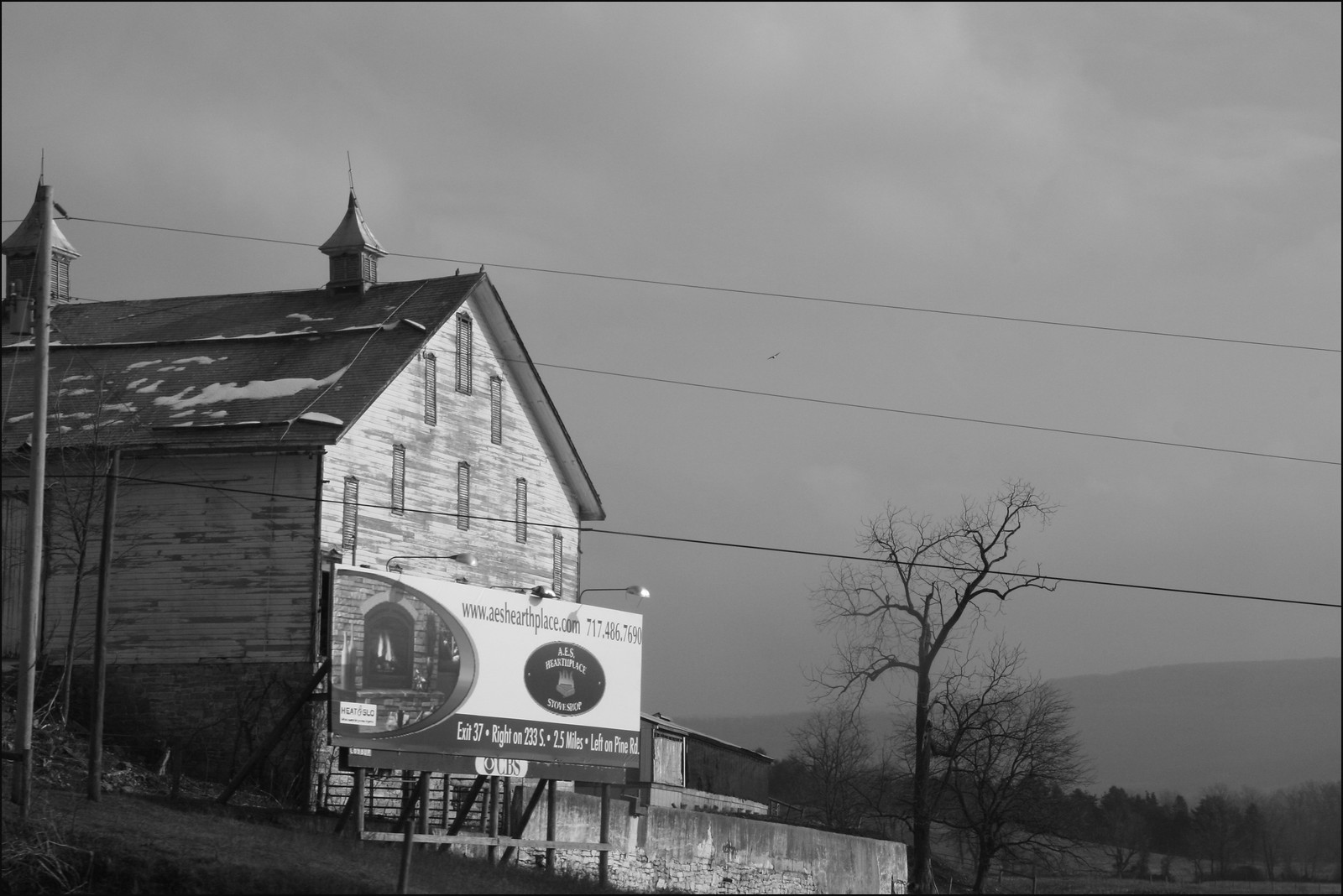 Pennsylvania, Barn and Billboard