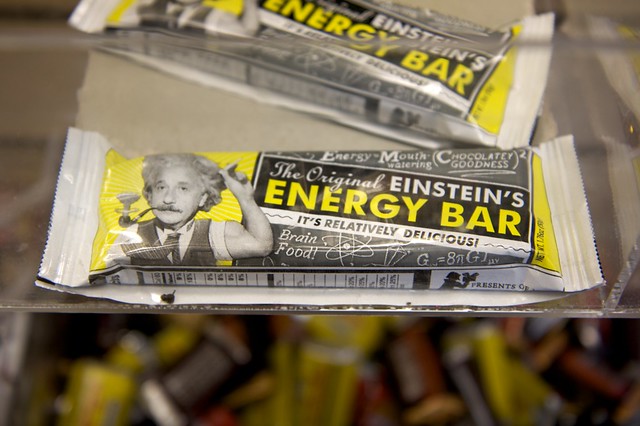 Einstein’s energy bar