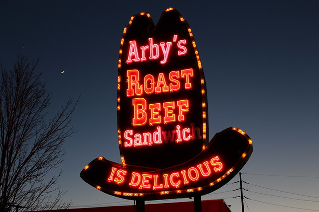 Arby's Hat Sign